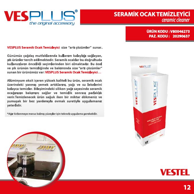 Seramik Ocak Temizleyici Vestel Etimesgut Yetkili Servisi Vestel