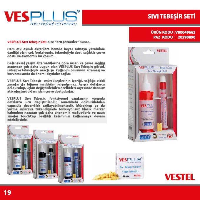 Sıvı Tebeşir Seti Vestel Etimesgut Yetkili Servisi Vestel Sincan